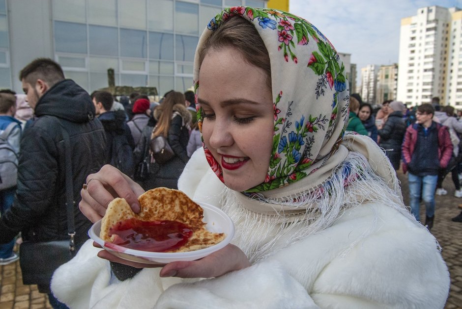 Проводы Масленицы фото