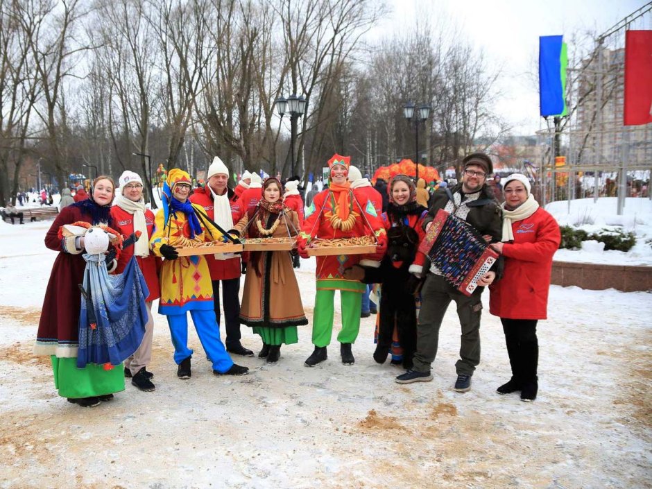 Масленица парк Степанова