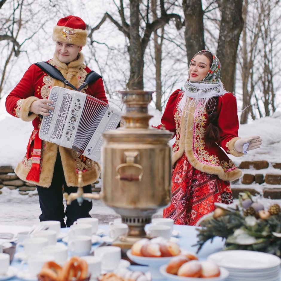 Масленица самовар