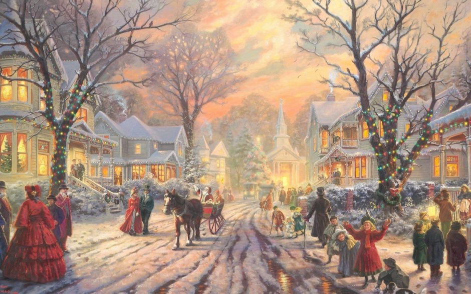 Christmas Carol Викторианская Англия