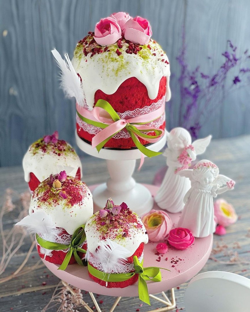 Заварной кулич