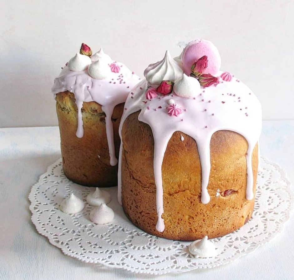 Кулич Пасхальный дэкор