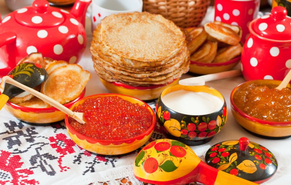 Блины русское блюдо