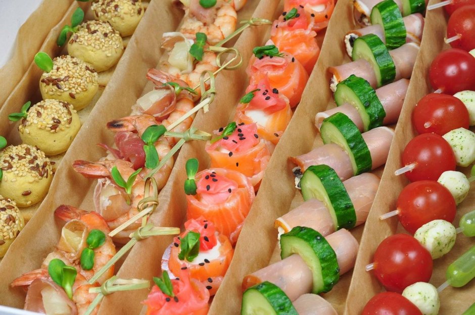 Закуски для фуршета