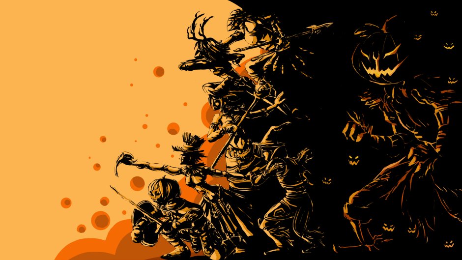 Обои Хэллоуин 1920x1080 HD арт