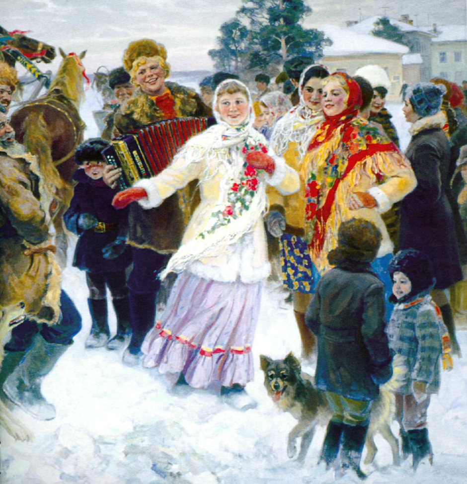 Детям о Масленице в детском саду