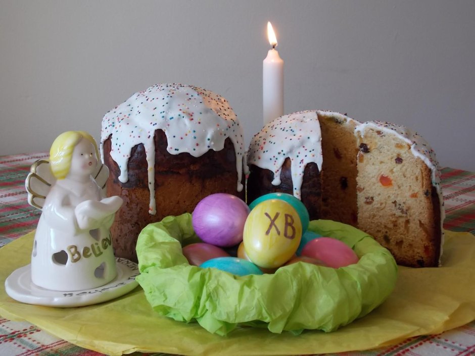 Кулич Пасхальный 12яиц