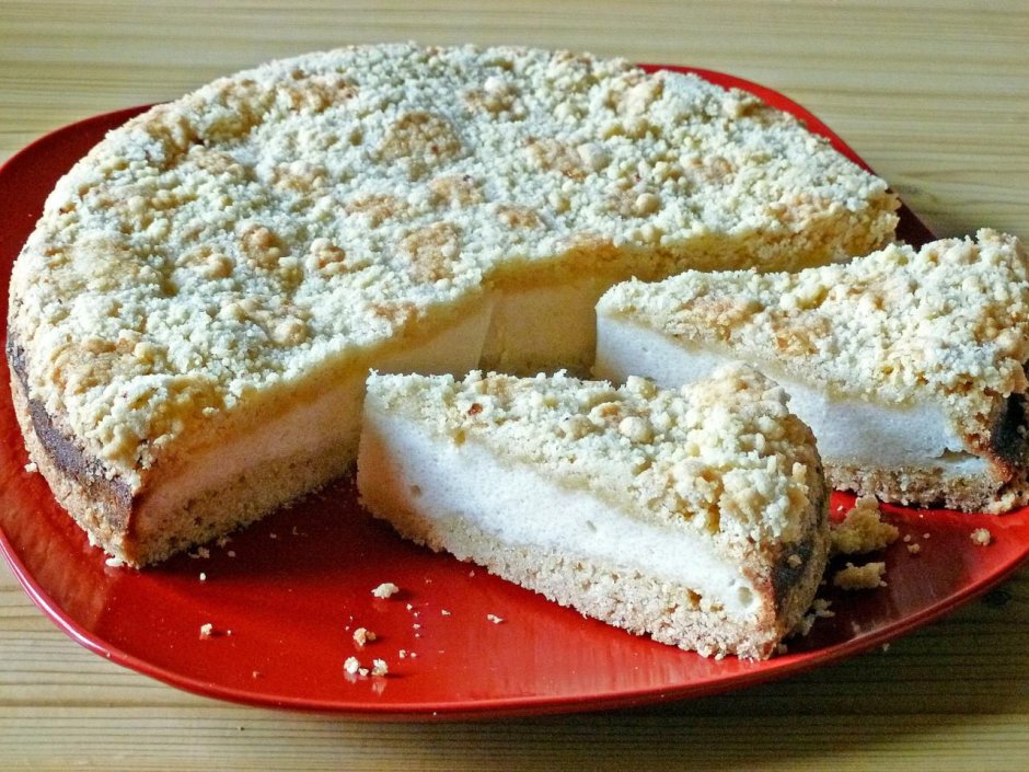 Пирог из песочной крошки