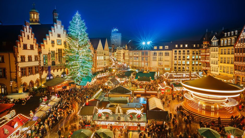 Frankfurter Weihnachtsmarkt, Франкфурт, Германия