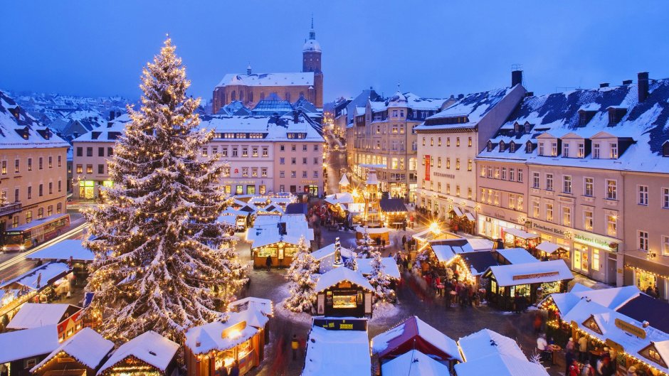 Рождественский рынок Christkindlmarkt Мюнхен