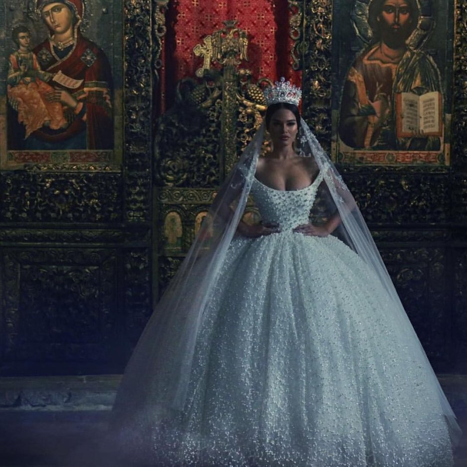 Свадебные платья Frida Xhoi XHEI принцесса 2019