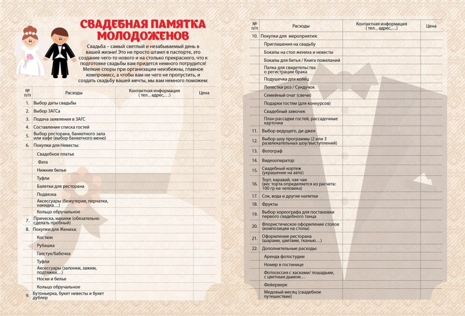 Свадебная открытка