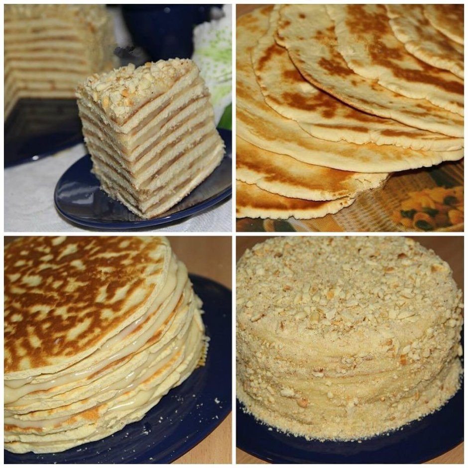 Блинчики со сгущенкой
