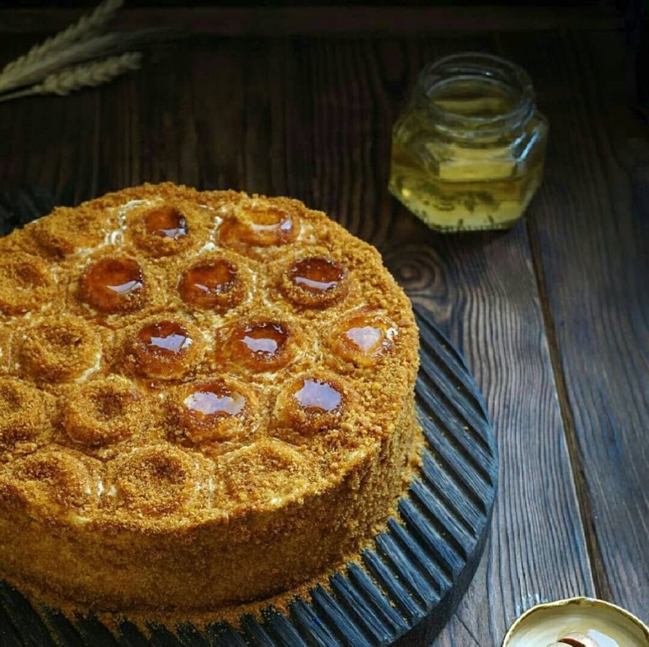 Торт кокетка медовыми коржами и кремом