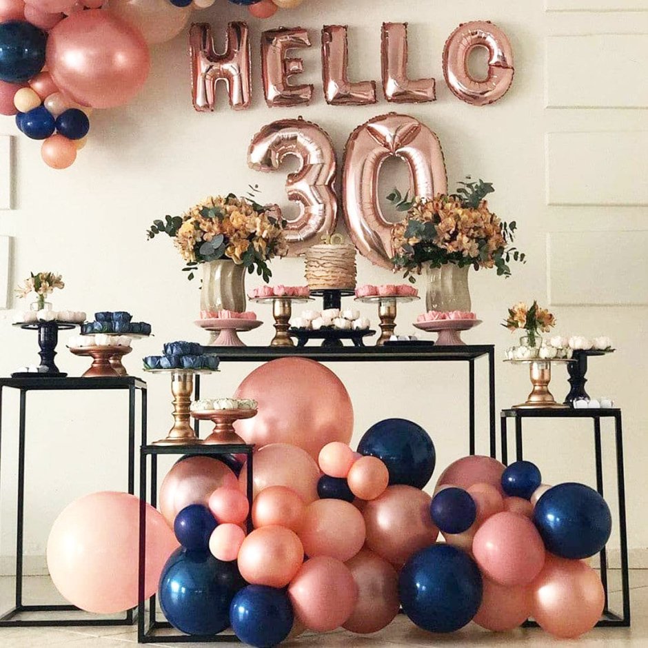 Фотозона на юбилей 30 лет