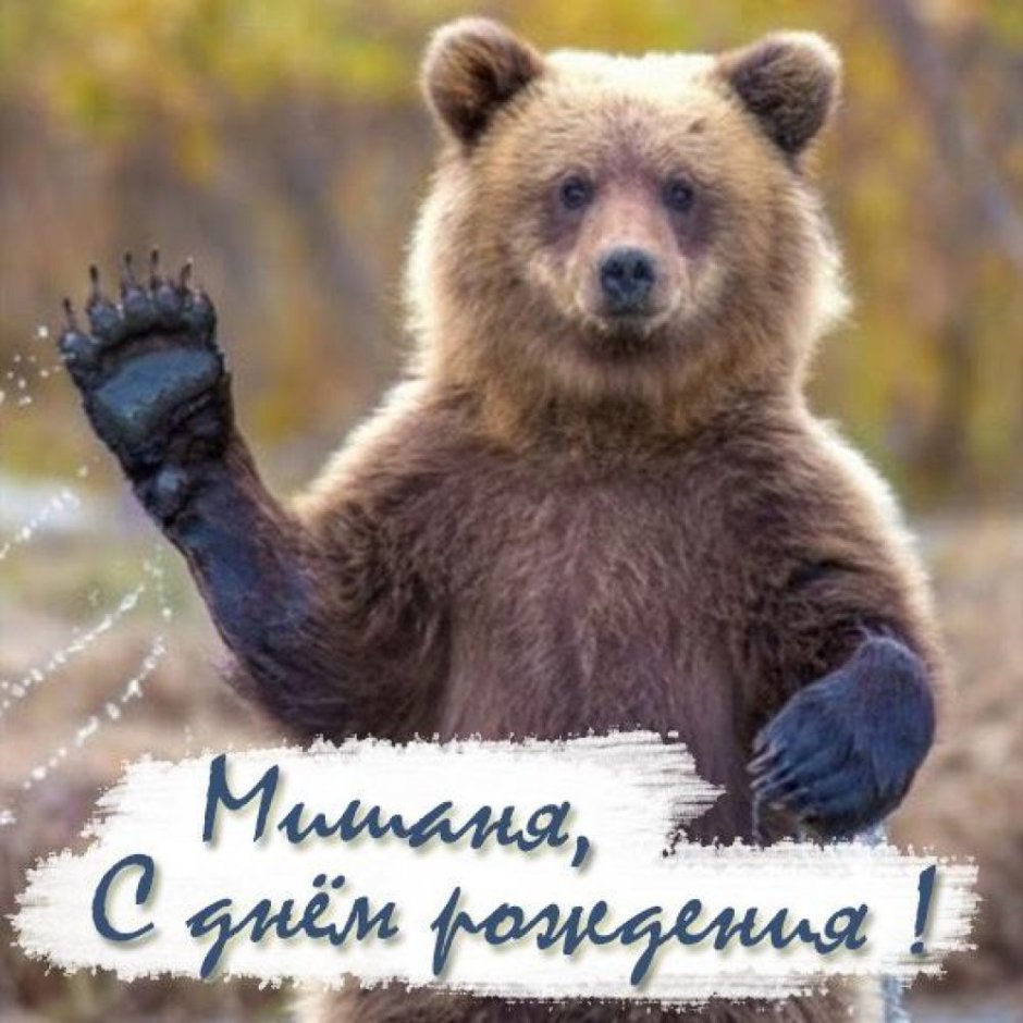 С днём рождения Михаил
