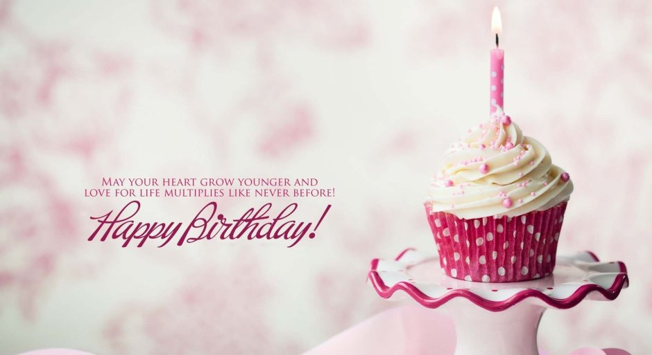 Креативная надпись Happy Birthday
