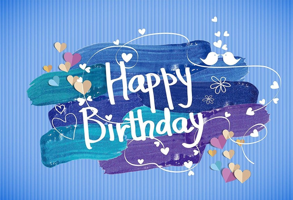 Постер Happy Birthday с фото