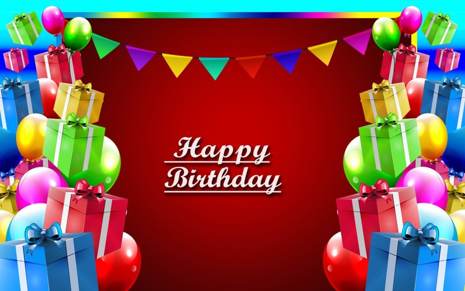 Открытка Happy Birthday