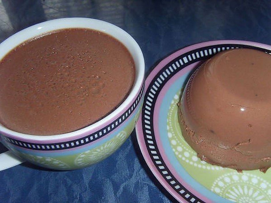 Творожное суфле с какао