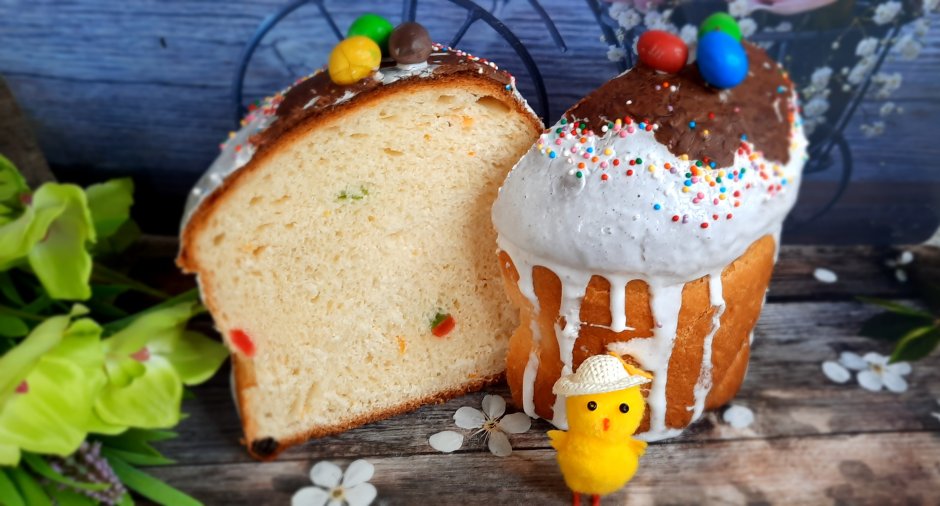 Кулич Пасхальный без дрожжей