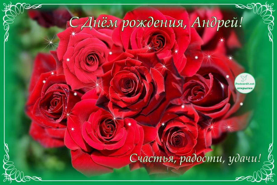 С днём рождения Андрей