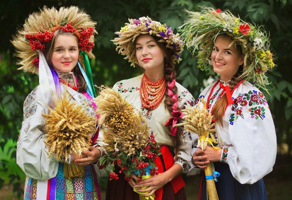 Украинский национальный венок