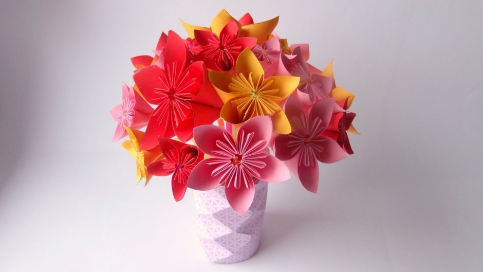 Букеты Kusudama