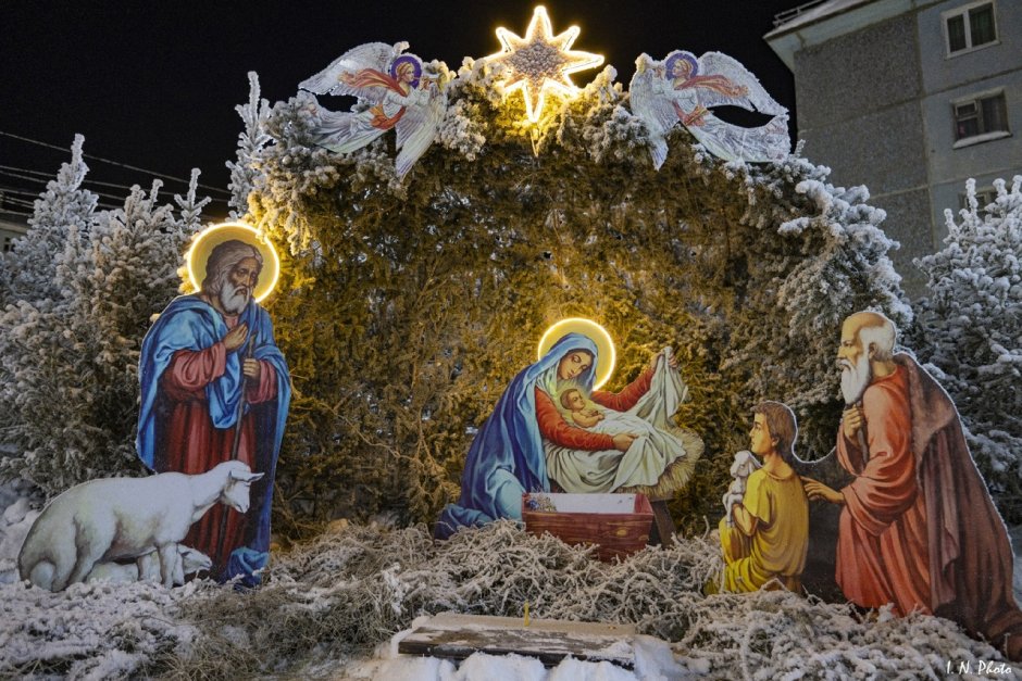 Рождественский фон
