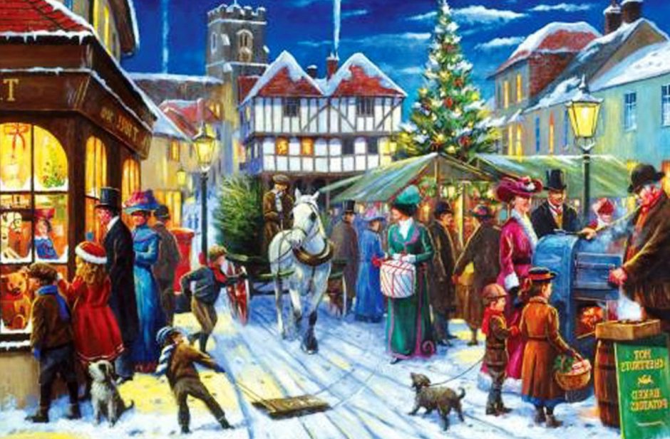 Weihnachten Рождество в Германии