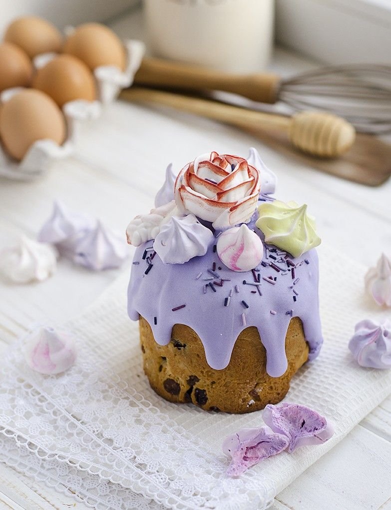 Кексовый кулич