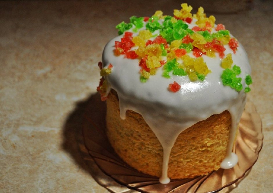 Кулич Пасхальный творожный