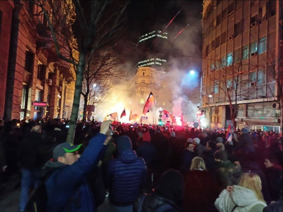 Сербия Белград новый год