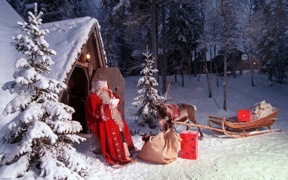Лапландия Хижина Санта Клауса