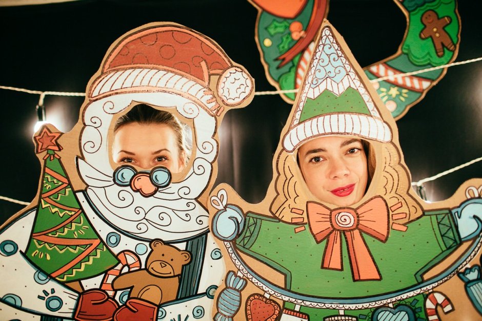 Снеговик для фотозоны