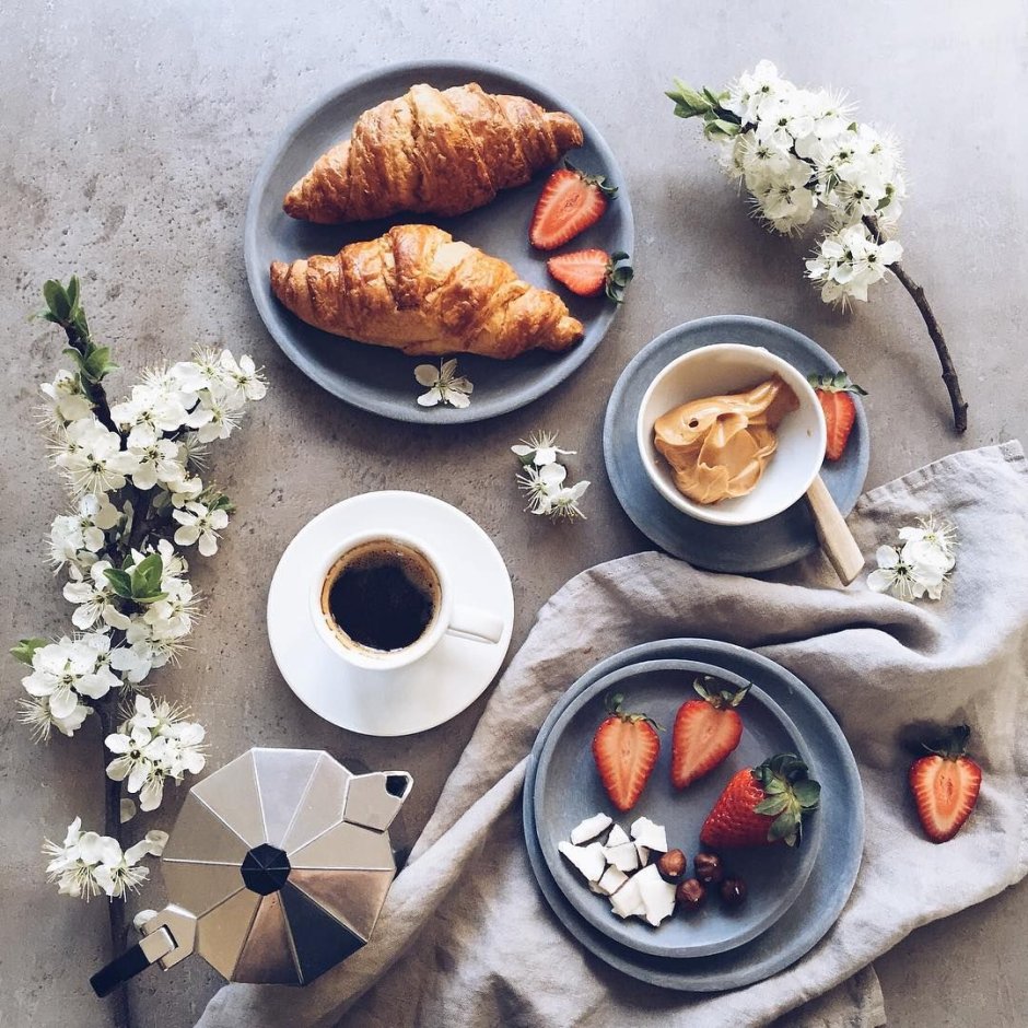 Стильный завтрак