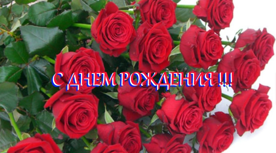 С днём рождения дорогая