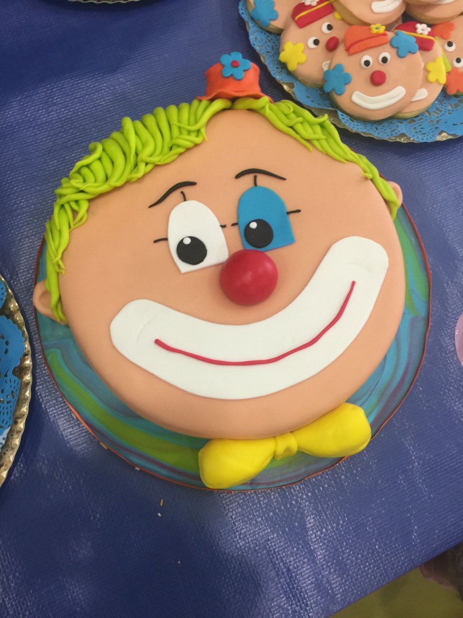 Торт клоун