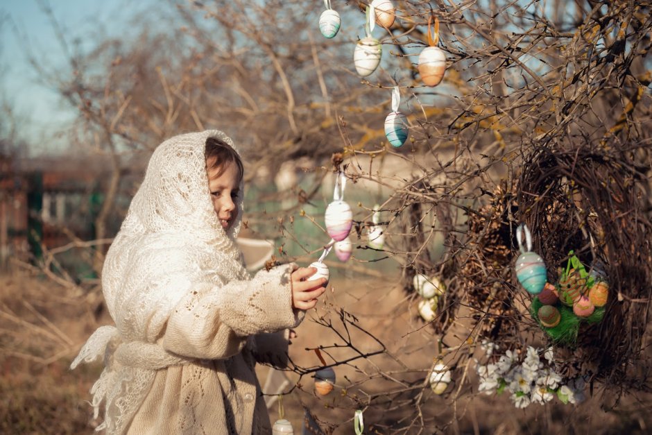 Пасхальная фотосессия на природе