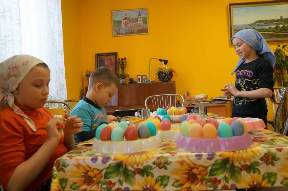 Подготовка к Пасхе