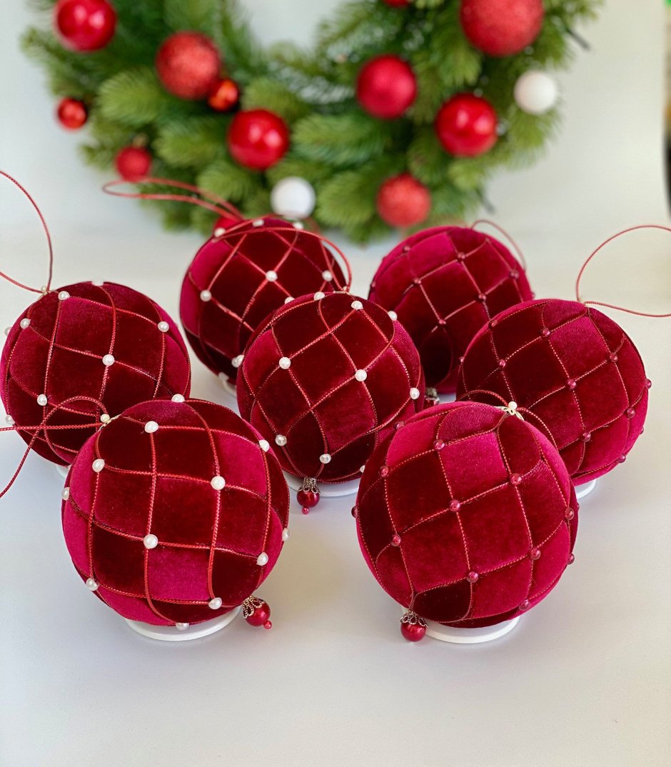 Новогодние игрушки Handmade