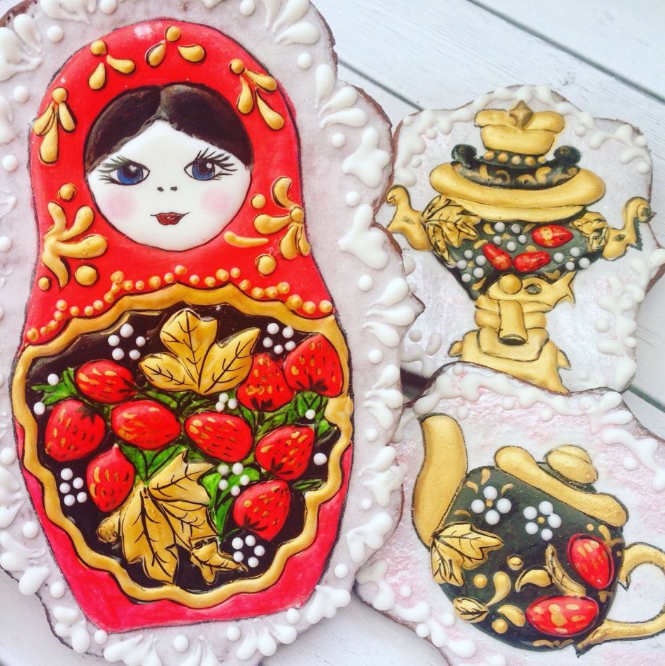 Матрешка Москва орехов
