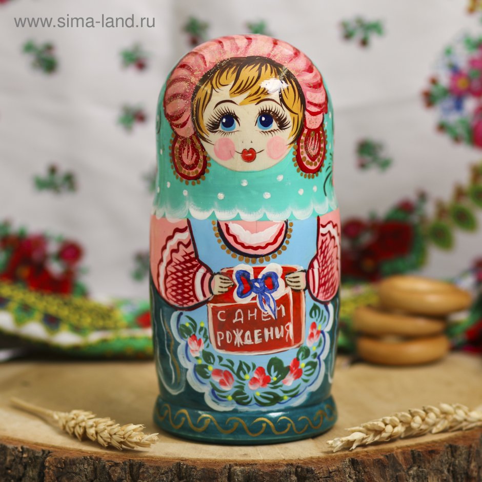 Матрешка с зубами