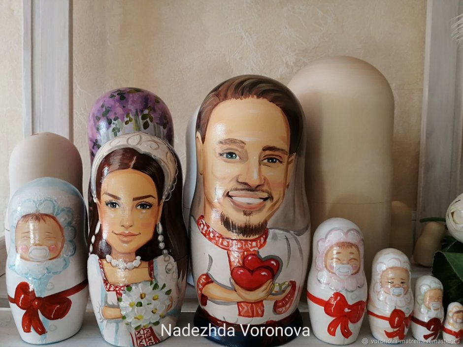Матрешка с караваем