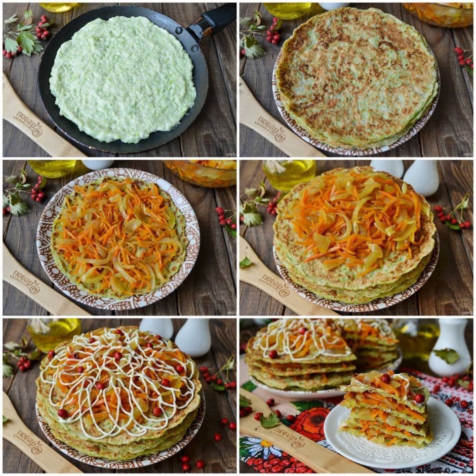 Торт из кабачков