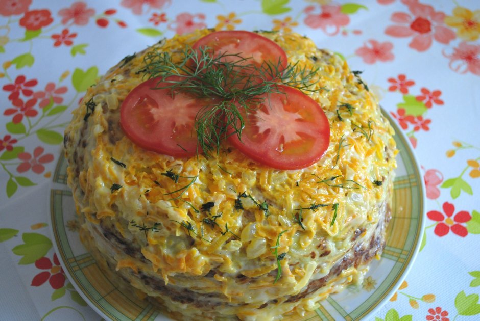 Кабачковый торт