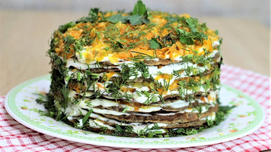 Торт из кабачков