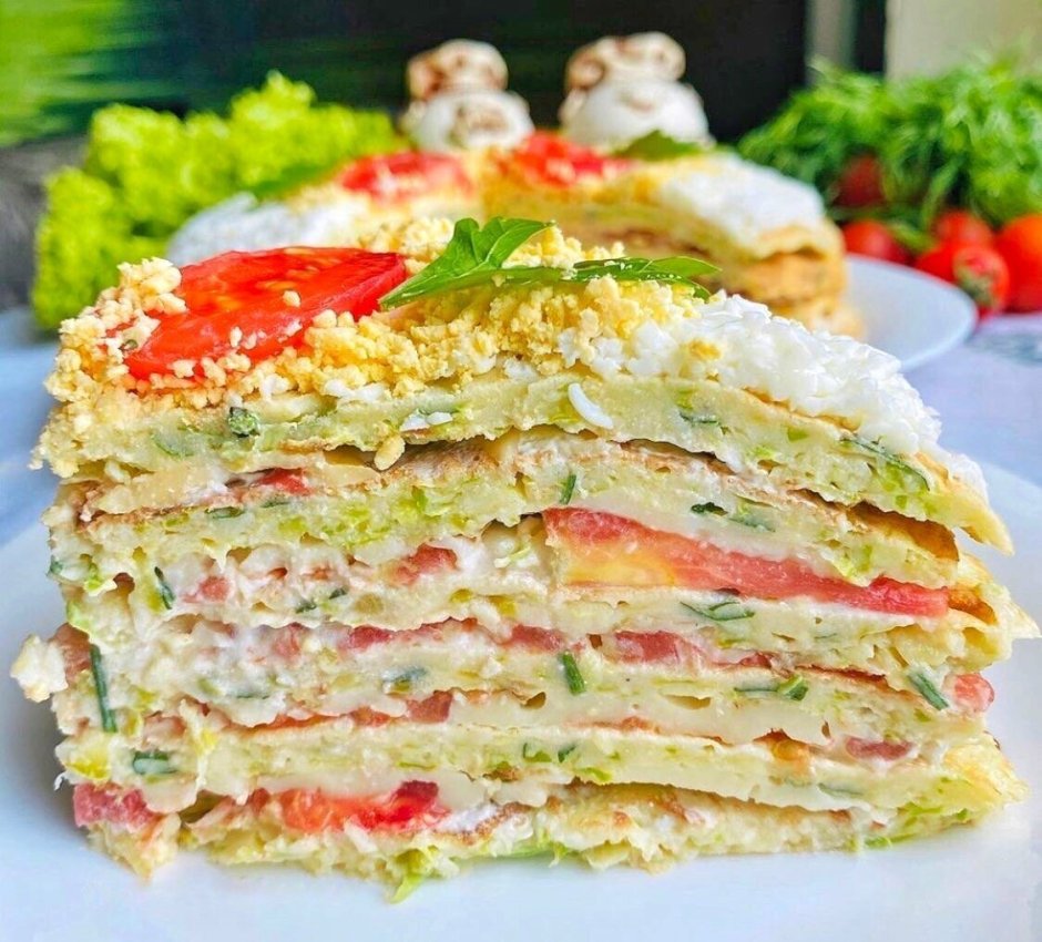 Печёночный торт домашний