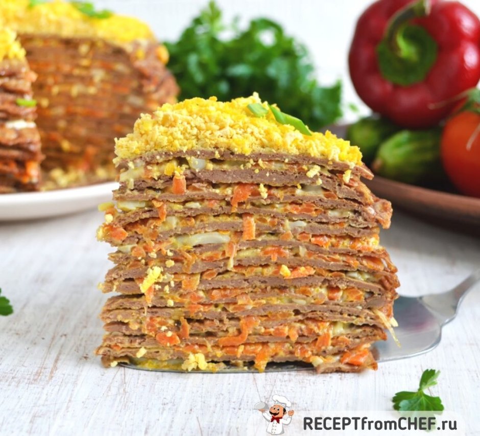 Кабачковый торт