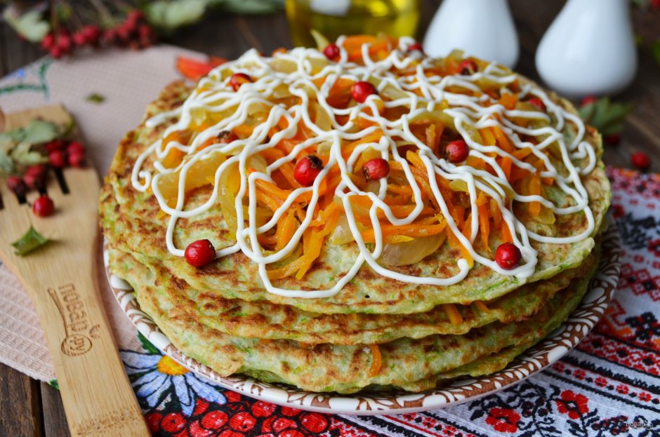 Торт из кабачков